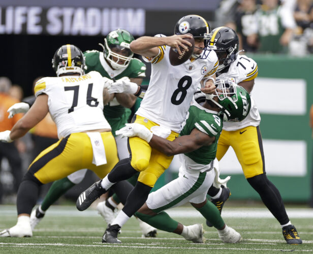 Steelers know O-line play must improve to protect Rodgers